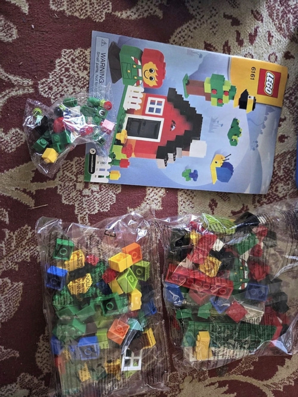 2007 LEGO Brick Box Set 6161 Building Set